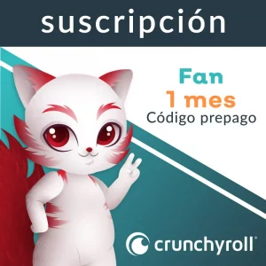 Suscripción Crunchyroll FAN 1 mes