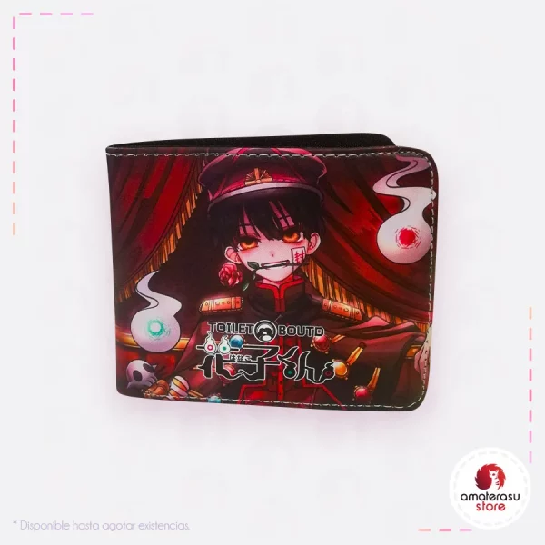 Billetera Hanako Kun roja