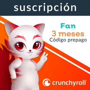 Suscripción Crunchyroll FAN 3 meses