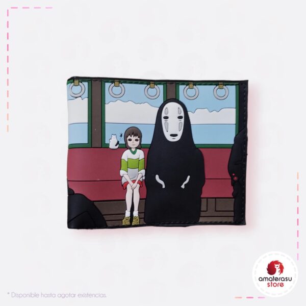 Billetera Chihiro y Sin cara goma