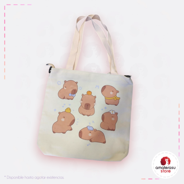 Bolsa de Mano Capibara Tote Bag