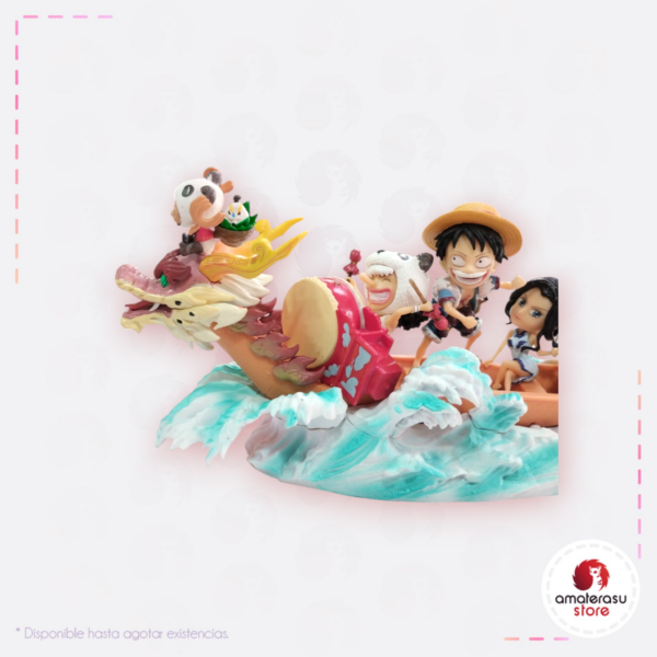 Figura Bote Race Wano One Piece - Imagen 7