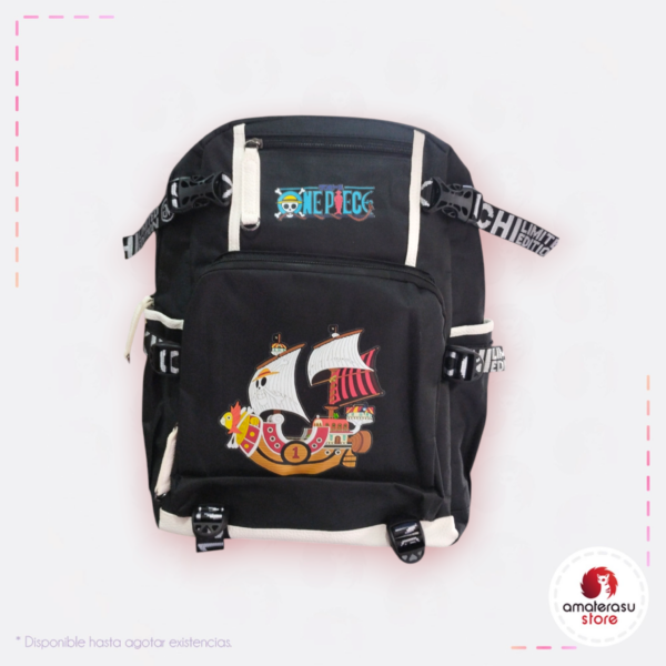 Maleta Thousand Sunny One Piece con puertos usb