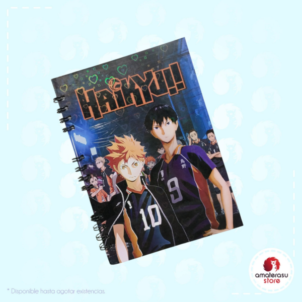 Cuaderno Argollado Haikyuu Hinata