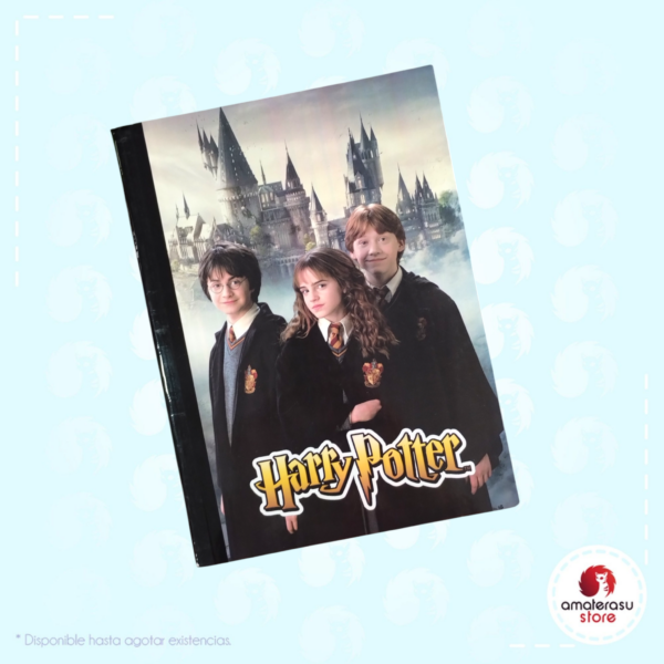 Cuaderno Cosido Harry, Ron, Hermione