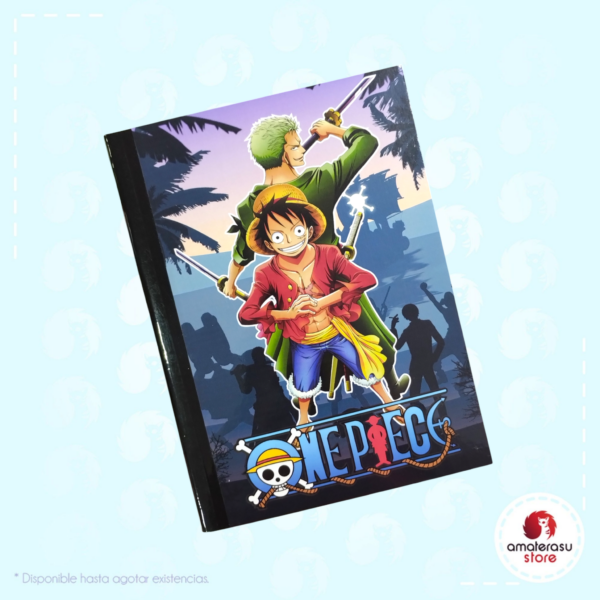 Cuaderno Cosido Luffy - Zoro