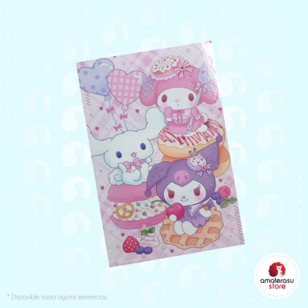 Cuaderno Cosido Sanrio Rosa