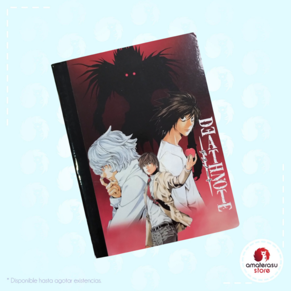 Cuaderno Cosido  Death Note Rojo