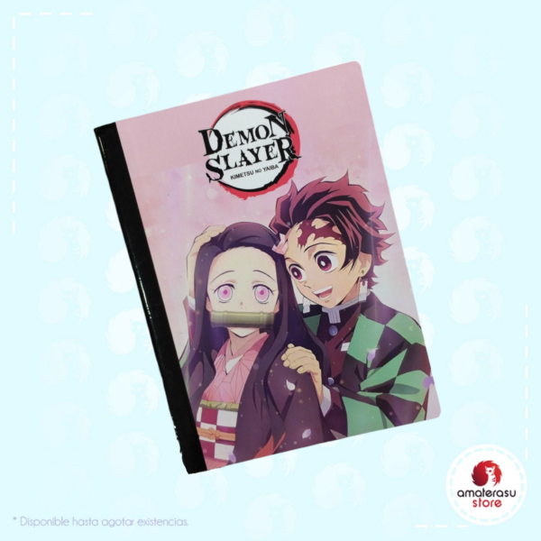 Cuaderno Cosido Nezuko y Tanjiro