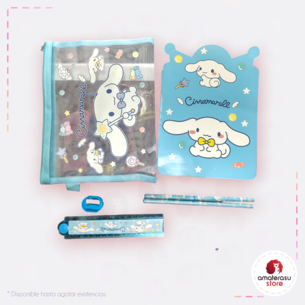 Set Cinnamoroll Escolar