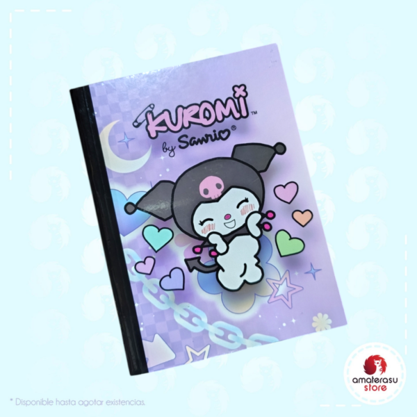 Cuaderno Cosido Kuromi Corazones