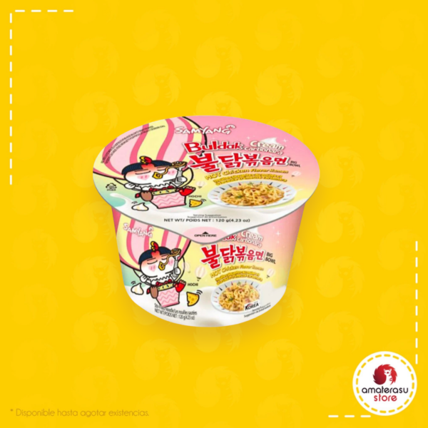 Ramen Buldak Cream Carbonara Bowl